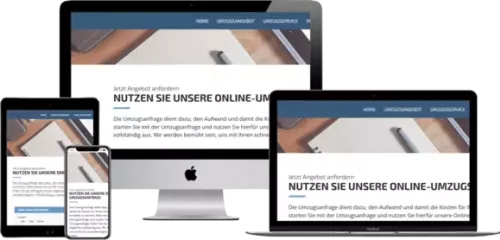Online-Umzugsanfrage